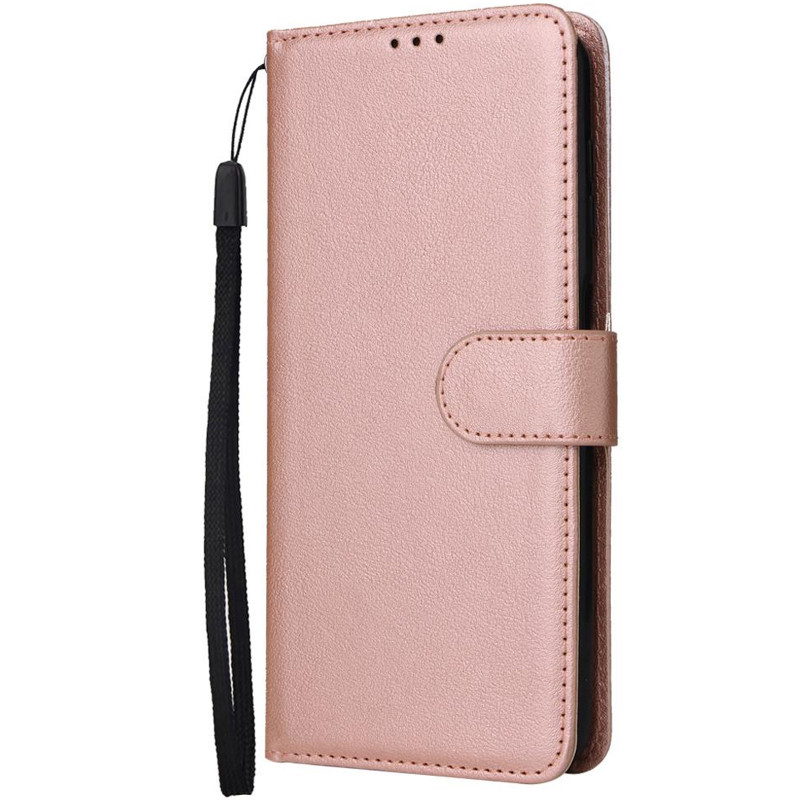 Шкіряний чохол-книжка Essential Case на Xiaomi Redmi 15C (EU) (Rose Gold)