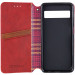Фото Кожаный чехол-книжка GETMAN Cubic (PU) для Google Pixel 7 (Красный) в магазине vchehle.ua