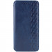 Шкіряний чохол-книжка GETMAN Cubic (PU) на Samsung Galaxy A08 / A07 4G (Синій)