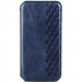 Шкіряний чохол-книжка GETMAN Cubic (PU) на Xiaomi Poco X5 5G / Redmi Note 12 5G (Синій)