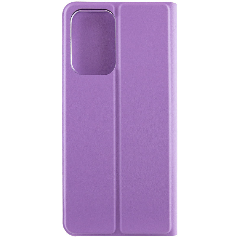 Фото Шкіряний чохол-книжка GETMAN Elegant (PU) на Motorola Moto G32 (Бузковий) в маназині vchehle.ua