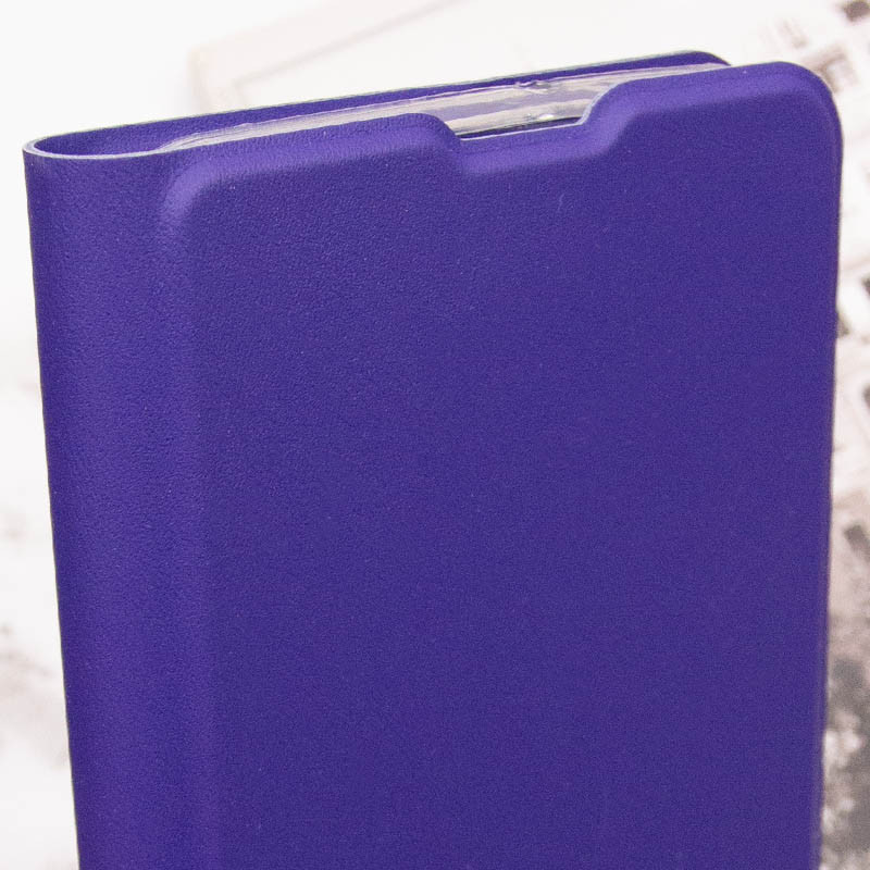 Замовити Шкіряний чохол-книжка GETMAN Elegant (PU) на Oppo A17k (Фіолетовий) на vchehle.ua