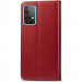 Фото Кожаный чехол-книжка GETMAN Gallant (PU) для Samsung Galaxy A23 4G (Красный) на vchehle.ua