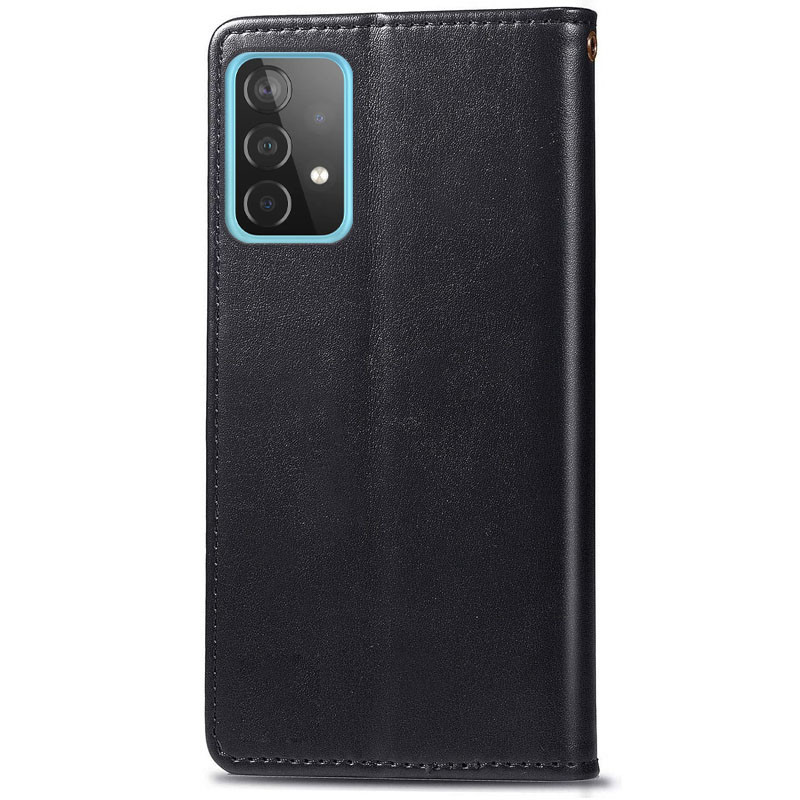 Фото Кожаный чехол-книжка GETMAN Gallant (PU) для Samsung Galaxy A23 4G (Черный) на vchehle.ua
