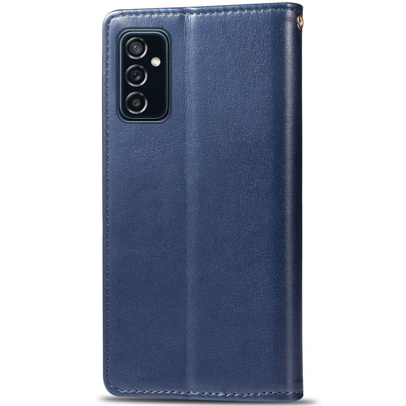 Фото Кожаный чехол-книжка GETMAN Gallant (PU) для Samsung Galaxy A05s (Синий) в магазине vchehle.ua
