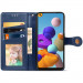 Фото Шкіряний чохол-книжка GETMAN Gallant (PU) для Samsung Galaxy A21s (Синій) в маназині vchehle.ua