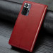 Заказать Кожаный чехол-книжка GETMAN Gallant (PU) для Xiaomi Redmi Note 10 Pro / 10 Pro Max (Красный) на vchehle.ua