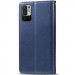 Фото Кожаный чехол-книжка GETMAN Gallant (PU) для Xiaomi Redmi Note 10 5G / Poco M3 Pro (Синий) на vchehle.ua
