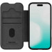 Кожаный чехол-книжка Nillkin Qin Pro Camshield для Apple iPhone 17 (6.3") (Black) в магазине vchehle.ua