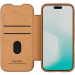 Кожаный чехол-книжка Nillkin Qin Pro Camshield для Apple iPhone 17 (6.3") (Brown) в магазине vchehle.ua