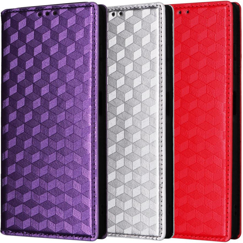 Кожаный чехол-книжка Rhombus Book для Samsung Galaxy A36 5G / A37 5G / A56 5G