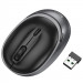 Фото Мышь беспроводная Hoco GM34 Nuevo Bluetooth + 2.4G (Black metal gray) на vchehle.ua
