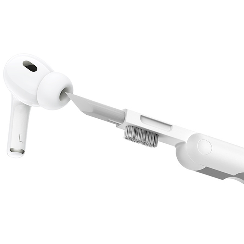 Набор для очистки гаджетов Hoco UT1 Mr. Gadget 3in1 (White) в магазине vchehle.ua