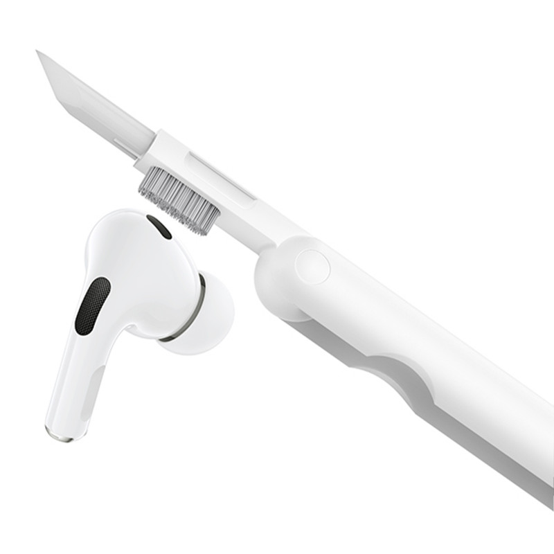 Купить Набор для очистки гаджетов Hoco UT1 Mr. Gadget 3in1 (White) на vchehle.ua