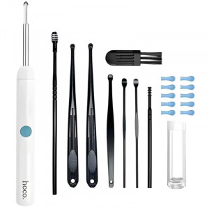 Отоскоп для чистки ушей с камерой Hoco HP65 Ears cleaning