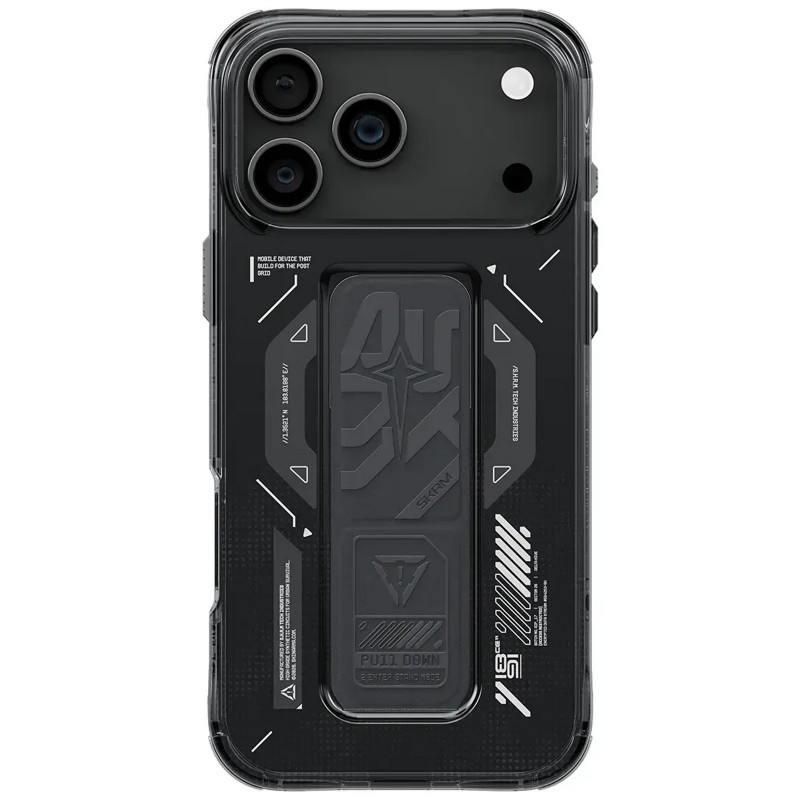 PC чехол Skinarma Helio with MagCharge для Apple iPhone 17 Pro (6.3") (Graphite)