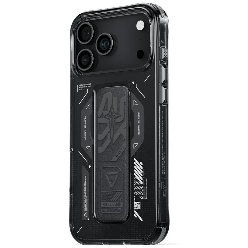 Фото PC чехол Skinarma Helio with MagCharge для Apple iPhone 17 Pro (6.3") (Graphite) в магазине vchehle.ua