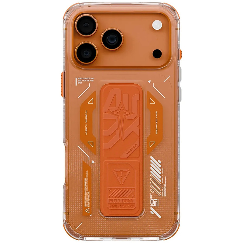 PC чехол Skinarma Helio with MagCharge для Apple iPhone 17 Pro (6.3") (Orange)