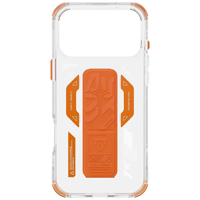PC чехол Skinarma Helio with MagCharge для Apple iPhone 17 Pro (6.3") (Orange) в магазине vchehle.ua
