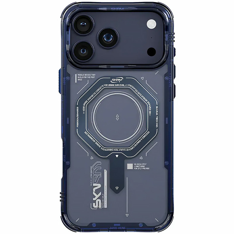 PC чехол Skinarma Magma with MagCharge для Apple iPhone 17 Pro (6.3") (Blue)