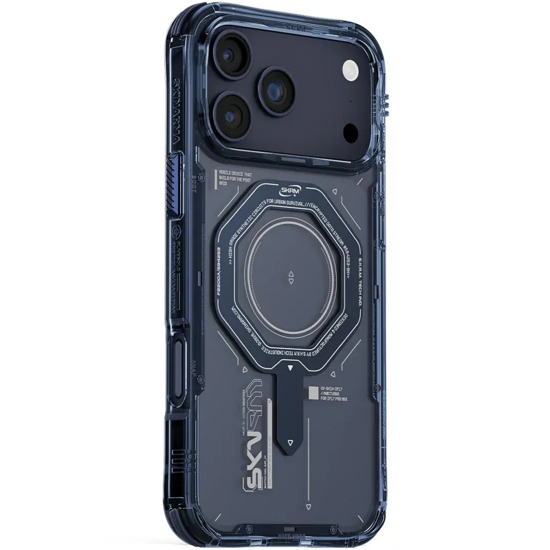 PC чехол Skinarma Magma with MagCharge для Apple iPhone 17 Pro Max (6.9") (Blue) в магазине vchehle.ua