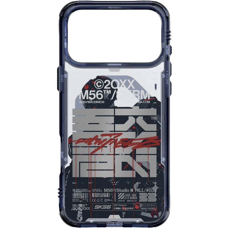 Фото PC чехол Skinarma SKRM X M56 with MagCharge для Apple iPhone 17 Pro Max (6.9") (Blue) в магазине vchehle.ua