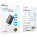 Замовити Перехідник Borofone BV26 Lightning Male to USB Female USB2.0 (Black) на vchehle.ua