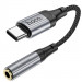 Фото Переходник Hoco LS36 Fresh Type-C to 3,5 AUX (Black) на vchehle.ua