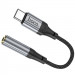 Переходник Hoco LS36 Fresh Type-C to 3,5 AUX (Black) в магазине vchehle.ua