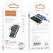 Заказать Переходник Hoco UA17 2in1 Lightning Male/Type-C Male to USB female (Black) на vchehle.ua