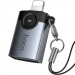 Переходник Hoco UA46 Lightning Male to USB Female USB2.0 (Metal gray) в магазине vchehle.ua