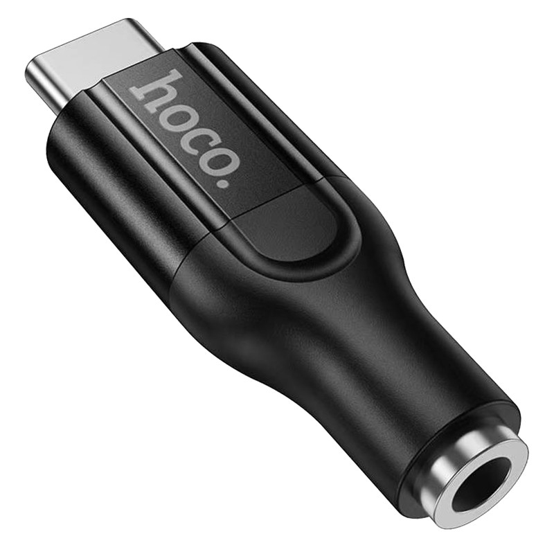 Замовити Перехідник Hoco UPA35 Mia Type-C to 3.5mm (Black) на vchehle.ua