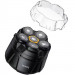 Купити Портативна електробритва-шейвер Hoco HP300 Six-blade (Black) на vchehle.ua