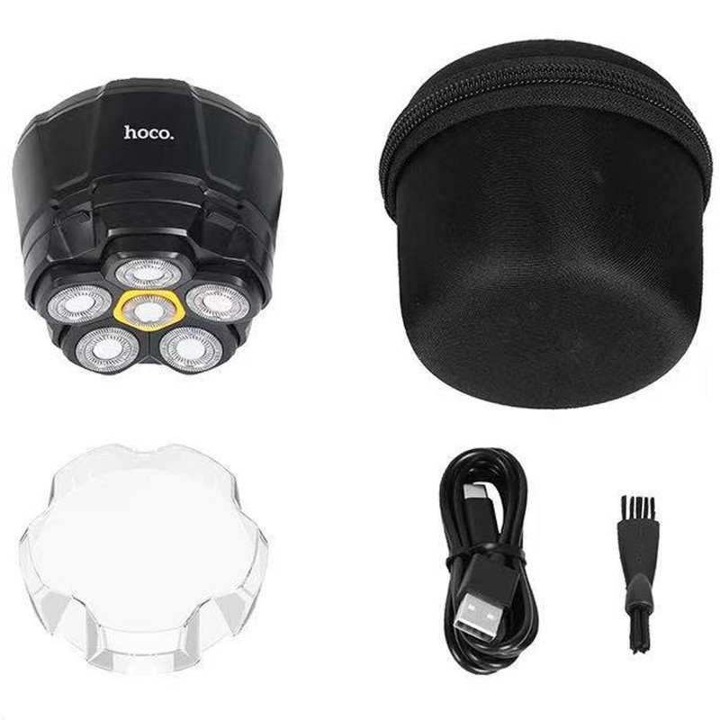 Замовити Портативна електробритва-шейвер Hoco HP300 Six-blade (Black) на vchehle.ua