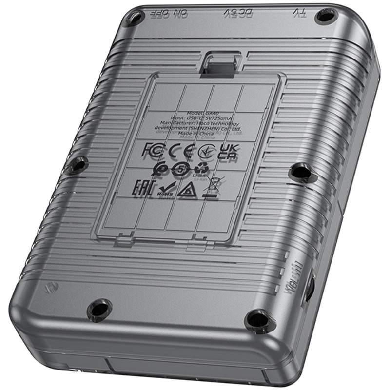 Фото Портативна ігрова консоль Hoco GA40 Brilliant 400 games (250mAh) (Gray) в маназині vchehle.ua