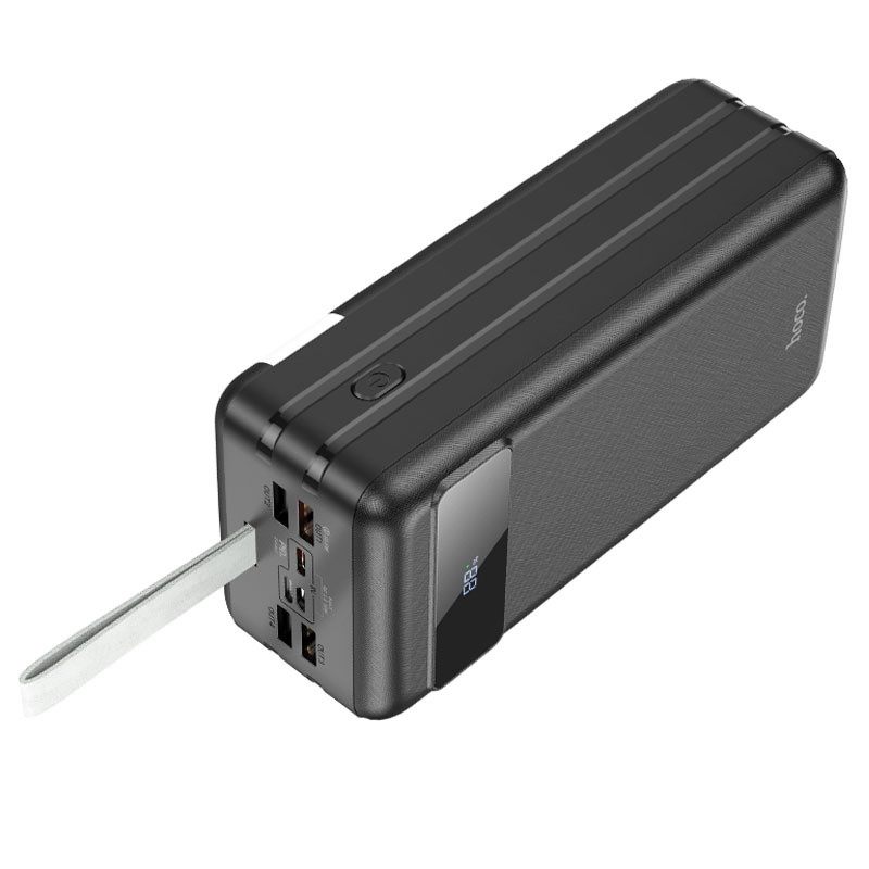 Фото Power Bank Hoco 60000 mAh J86B Electric 22.5W+PD20W (Чорний) в маназині vchehle.ua