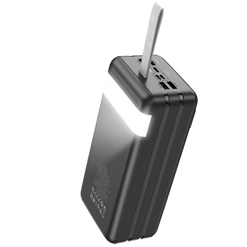 Power Bank Hoco 60000 mAh J86B Electric 22.5W+PD20W (Чорний) в магазині vchehle.ua