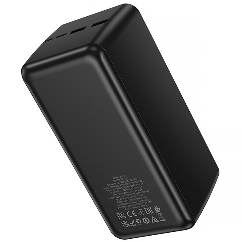 Фото Power Bank Borofone 50000 mAh BJ80C Clever 22.5W+PD20W (Black) в магазине vchehle.ua