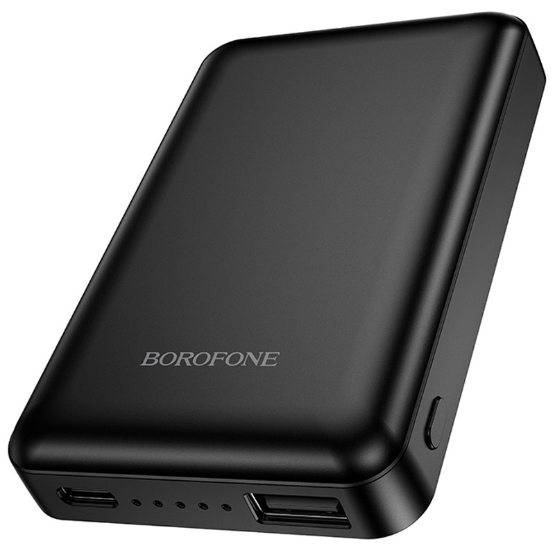 Заказать Power Bank Borofone 5000 mAh BJ82 Dawn 20W с БЗУ (Black) на vchehle.ua