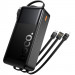 Купить Power Bank Hoco 30000 mAh J156B Founder 22.5W+PD20W with four cables (Black) на vchehle.ua