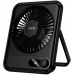 Портативний вентилятор Hoco HX607 handheld folding fan 2000 mAh (Black)