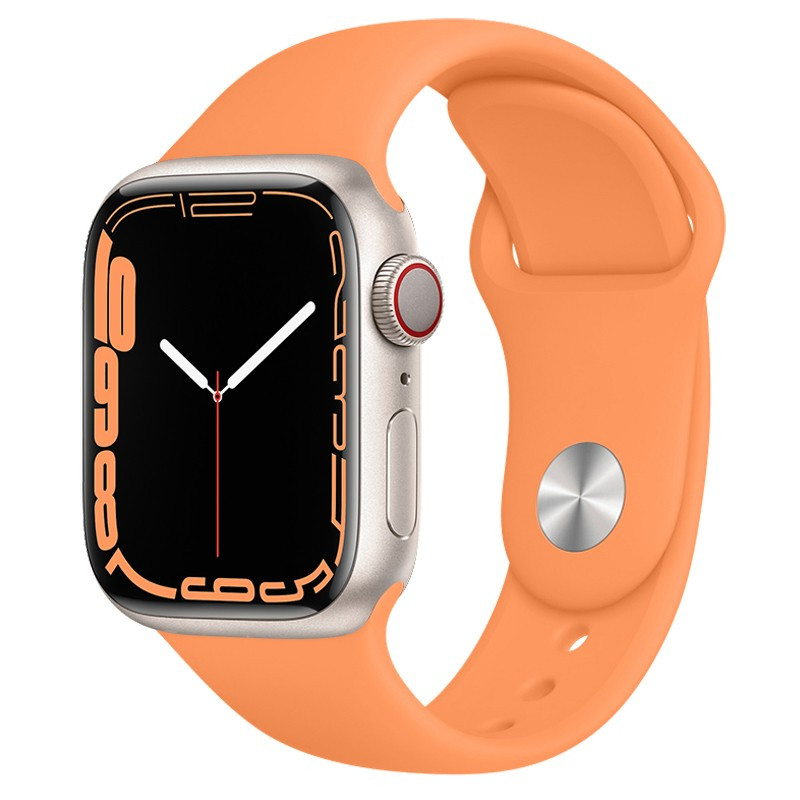 Ремешок Hoco WA01 Flexible series для Apple watch (42/44/45/49mm) (Calendula)
