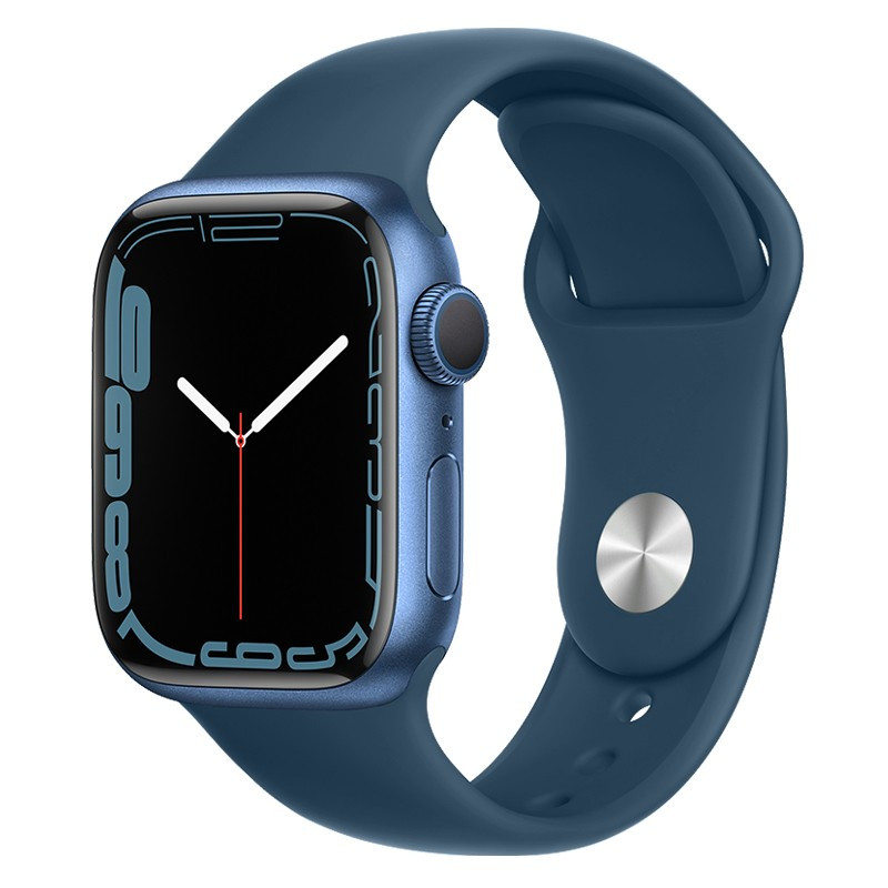 Ремешок Hoco WA01 Flexible series для Apple watch (42/44/45/49mm) (Evening Blue)