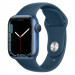 Ремешок Hoco WA01 Flexible series для Apple watch (42/44/45/49mm) (Evening Blue)
