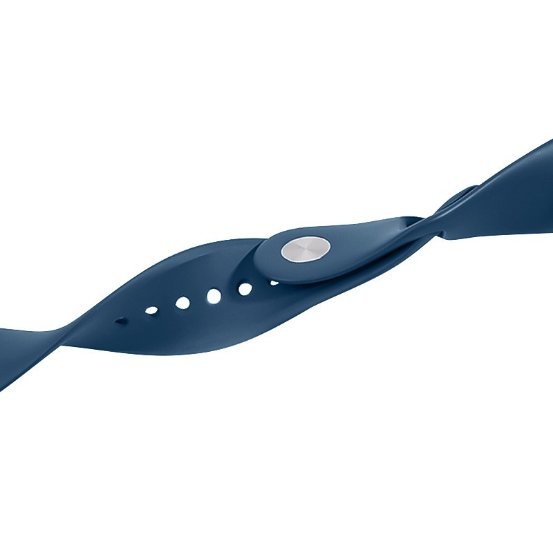 Фото Ремешок Hoco WA01 Flexible series для Apple watch (42/44/45/49mm) (Evening Blue) на vchehle.ua