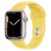 Ремешок Hoco WA01 Flexible series для Apple watch (42/44/45/49mm) (Light Lemon)