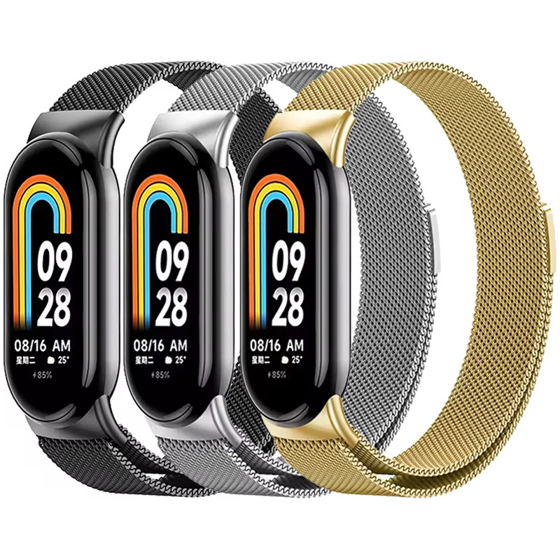 Ремешок Milanese Loop New Design для Xiaomi Mi Band 8/9/10