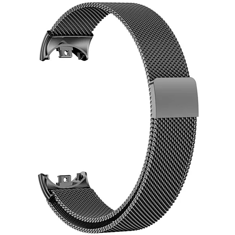 Фото Ремешок Milanese Loop New Design для Xiaomi Mi Band 8/9/10 (Black) на vchehle.ua