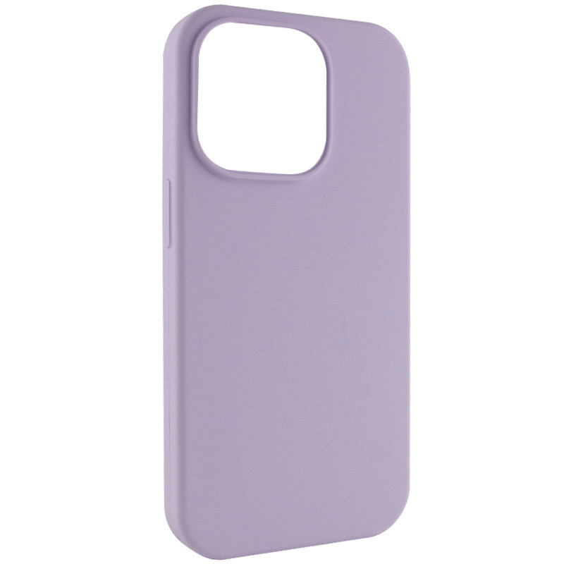 Чехол Silk (AA) NO LOGO with Magnetic Fit для Apple iPhone 13 Pro Max (6.7") (Сиреневый / Lilac)