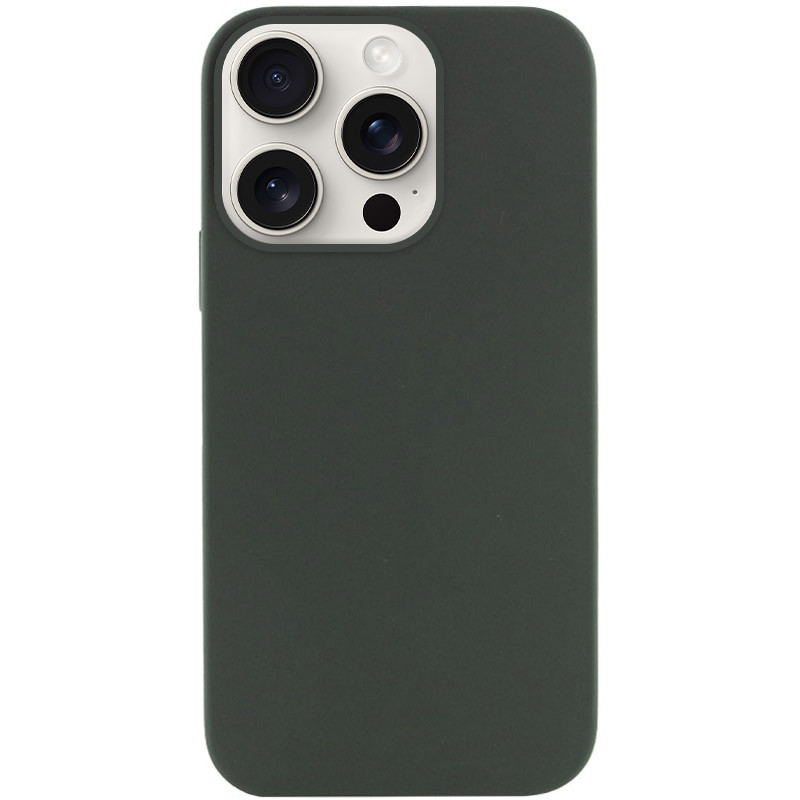 Чехол Silk (AA) NO LOGO with Magnetic Fit для Apple iPhone 16 Pro Max (6.9") (Зеленый / Cyprus Green)